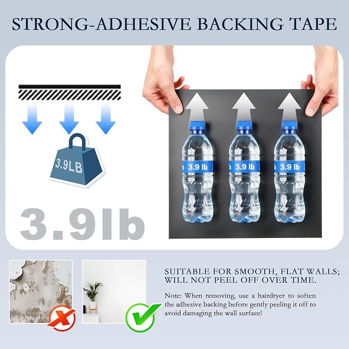 12Pack Acoustic Wall Panels, Self-Adhesive Sound Proof Foam Panels - Image 5