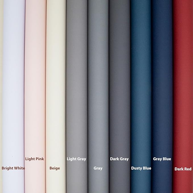 Yancorp 16"x394" Matte Blue Contact Papaer Peel and Stick Wallpaper Vinyl Wrap - Image 8