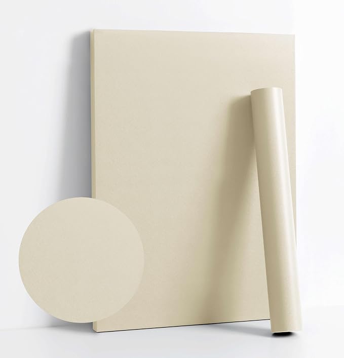 Dimoon 118''x17.7'' White Peel and Stick Wallpaper Contact Paper Modern Self by DIYYOURMOON