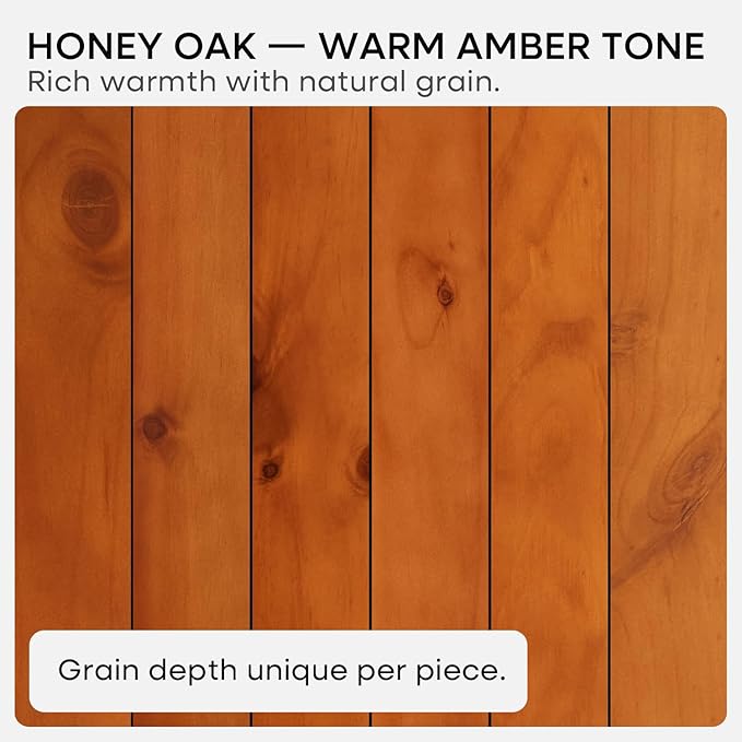 Homeforia Oak Floating Shelves 30 inch Long, High End Solid Real Wood 30inch - Image 8