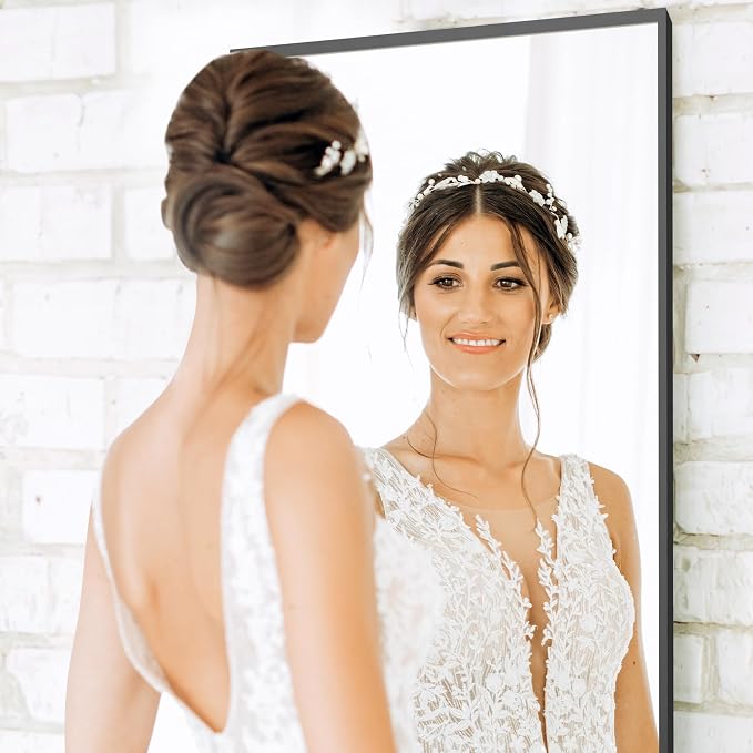 Sweetcrispy 59"x16" Full Length Mirror, Leaning or Standing Full Body Mirror - Image 4