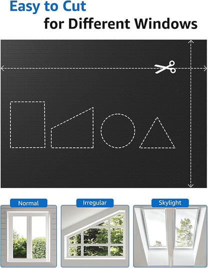 Sumobaby Blackout Curtains for Bedroom Portable 83"x68", No Drill Blackout - Image 4