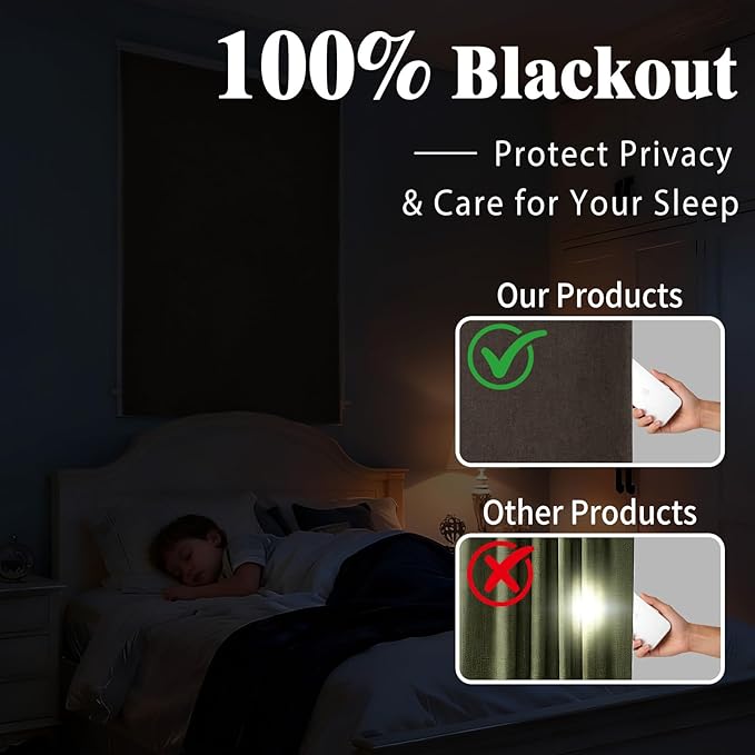 Magic Tape 100% Blackout Curtain - Image 2