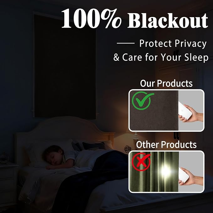 Magic Tape 100% Blackout Curtain - Image 2