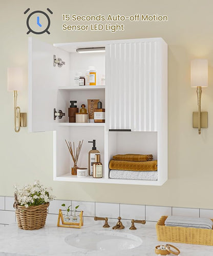 HAIOOU Bathroom Wall Cabinet - Image 4