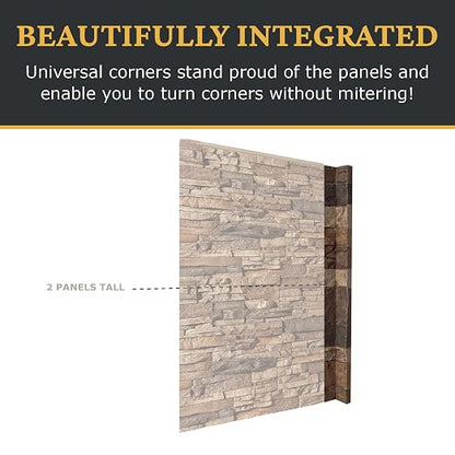 AZ Faux High-Density Polyurethane Faux Stone Flush Inside Corner - Image 7