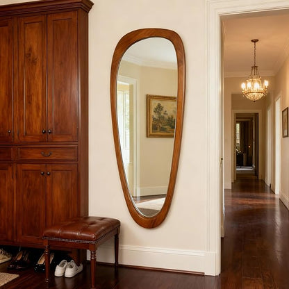 BOMINICA Full Length Irregular Wall Mirror, Large Decorative Floor Mirror - Image 5