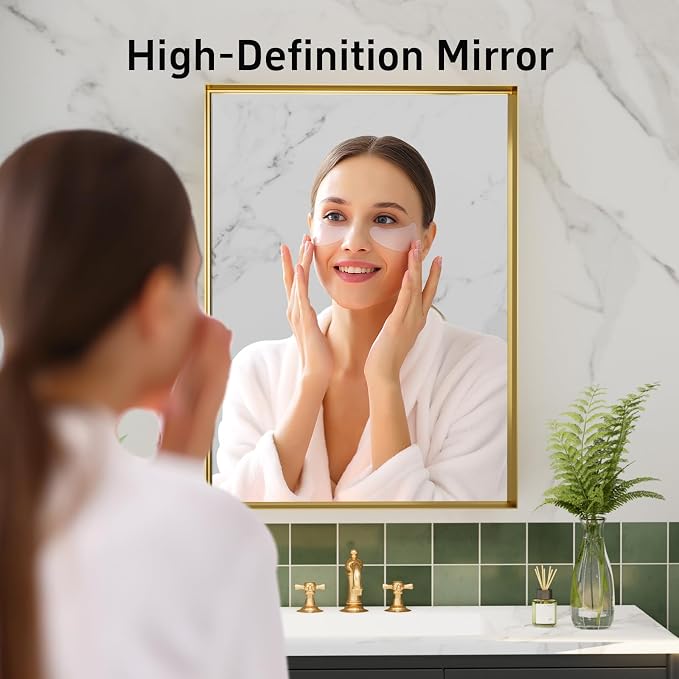 24”x36” Bathroom Vanity Mirror, Modern Wall Mirror - Image 2