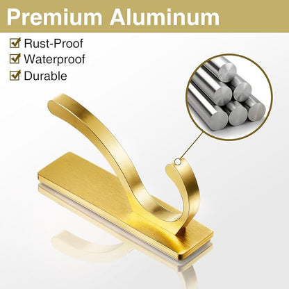 pickpiff Adhesive Wall Hooks for Towels - Image 4