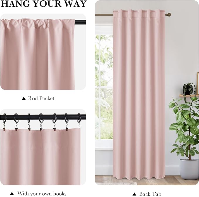 RYB HOME 100% Blackout RV Camper Curtains, Thermal Insulated Total Room - Image 3