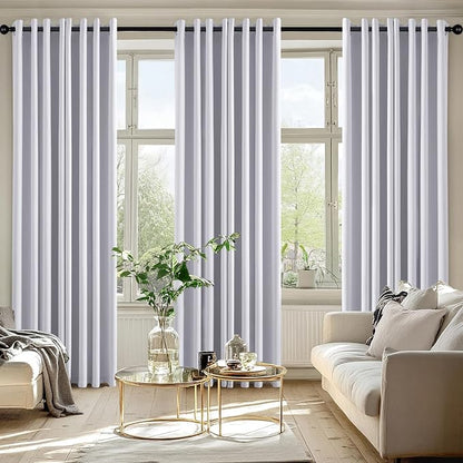 MIULEE Blackout Curtains for Bedroom Living Room 2 Panels, Thermal Insulated - Image 6