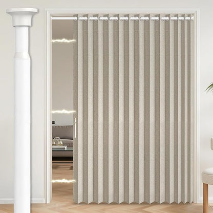 AJAZZ Blackout Accordion Door Curtains - Image 9