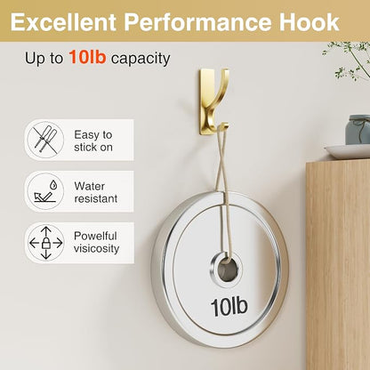 pickpiff Adhesive Wall Hooks for Towels - Image 6