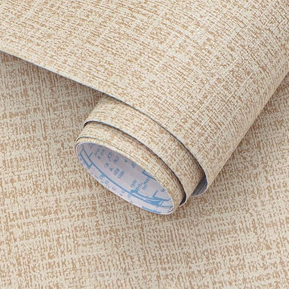 Guvana Grasscloth Peel and Stick Wallpaper Beige Textured Contact Paper Modern by Guvana