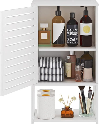 4-Tier Wall Bathroom Storage, Space-Saving Organizer - Image 8