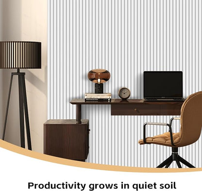 RITOLLO 12 Pack Acoustic Wall Panels, 47.2X23.6X0.4 inch Decorative - Image 4