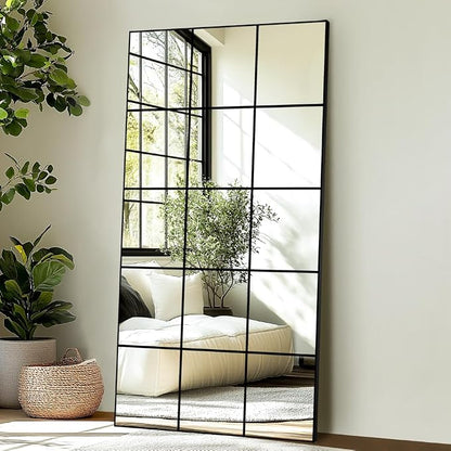 Delma Full Length Mirror, Wall Mounted, Hanging or Leaning by Delma