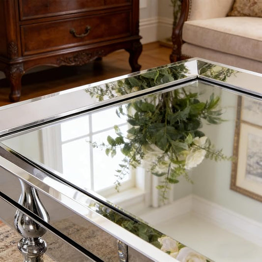Chende 22" X 47" Angled Large Wall Mirror - Image 2