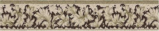 Grape Vine Wallpaper Border 196x4 Inch Peel and Stick Wall Border Purple Green - Image 2