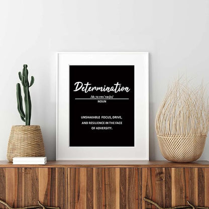 Outus 9 Pieces Inspirational Phrases Posters Wall Decor Motivational Sayings - Image 5