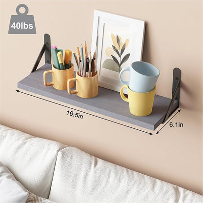 YGEOMER 16.5 Inch Floating Shelves - Image 3