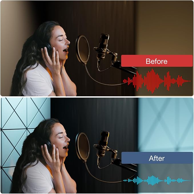12 Pack Self-Adhesive Acoustic Panels, Soundproof Wall Panels - Image 5