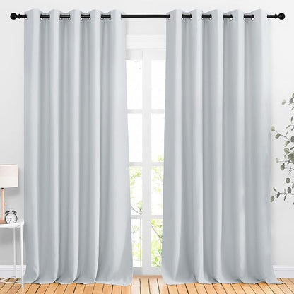 NICETOWN Patio Door Curtain Vertical Blinds, Grommet Room Darkening Curtain by NICETOWN