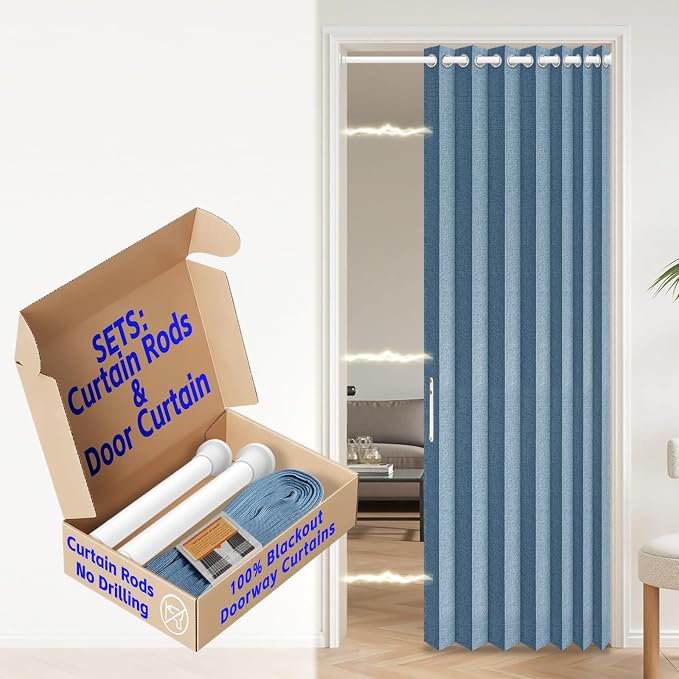 AJAZZ Blackout Accordion Door by AJAZZ
