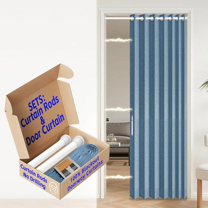 AJAZZ Blackout Accordion Door by AJAZZ