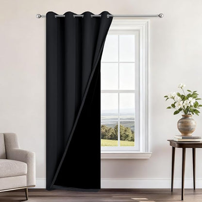 Yakamok 84 Inch Length 100% Blackout Curtains by Yakamok