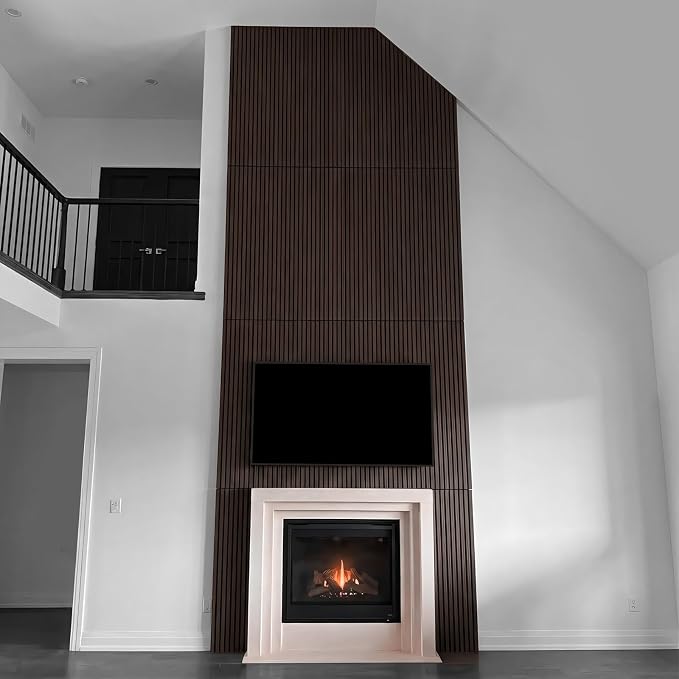 Wood Slat Acoustic Wall Panels-3D Fluted Sound Absorbing Panel - Image 8