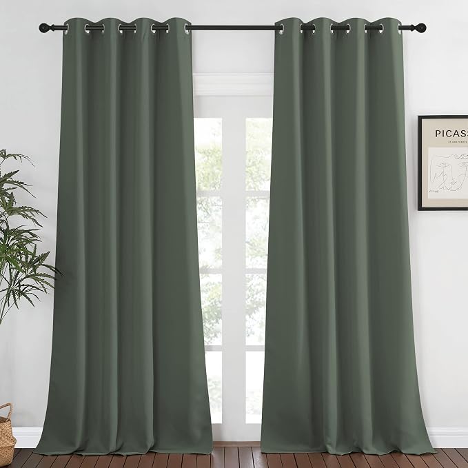 NICETOWN Blackout Curtain for Bedroom 108 inches Long by NICETOWN
