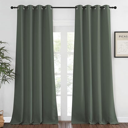 NICETOWN Blackout Living Room Curtain 95 inches Long by NICETOWN