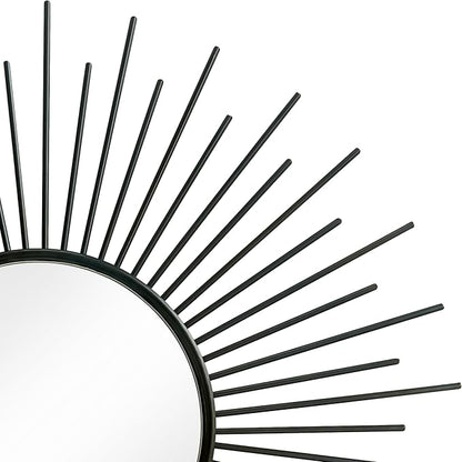 3 Pack Metal Mirrors for Wall Sunburst Wall Mirrors Home Décor Decorative - Image 2
