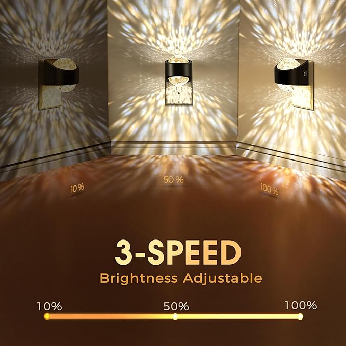 Briignite Night Light, Night Lights Plug into Wall, LED Projector Night Light - Image 4