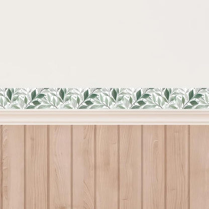 HOMETITUTE Wallpaper Border 4x196 Inch Peel and Stick PVC Wall Border Wallpaper - Image 8