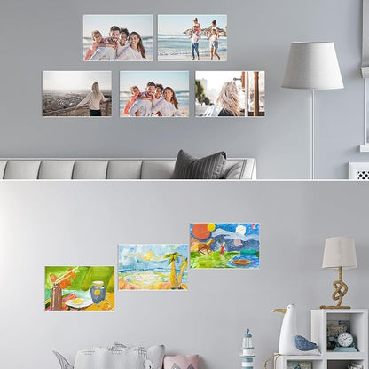 EHWINE 8 Pack 11x17 Wall Mount Acrylic Sign Holder, Horizontal Wall Signs Photo - Image 8