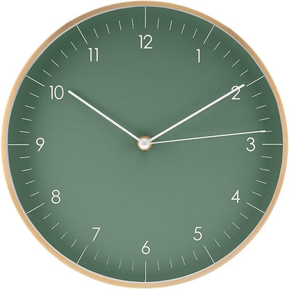 LUUK LIFESTYLE Wall Clock with Silent Movement, Without Ticking, Elegant and by LUUKLIFESTYLE