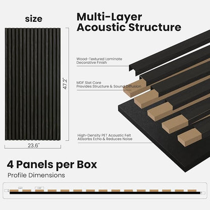 Acoustic Wood Slat Wall Panels - Image 6
