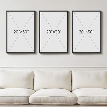 Framed Abstract Coastal Wall Art - Image 3