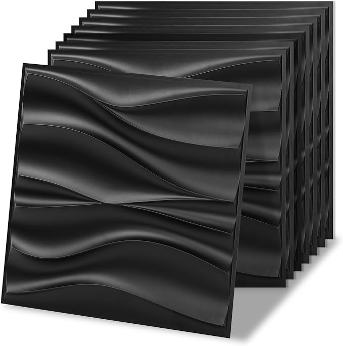 Art3d 20 Pack Decorative 3D Wall Panels, 19 Sq.Feet PVC Interior Wall Décor by Art3d