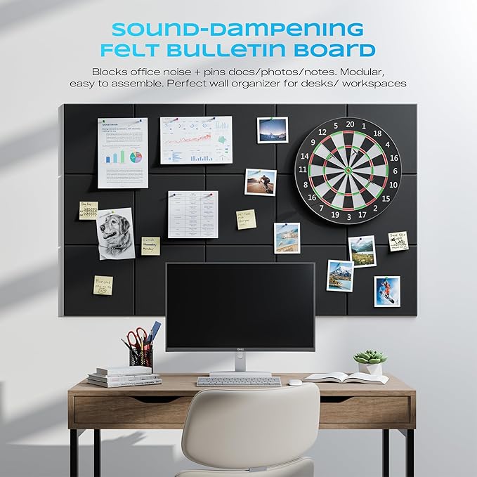 12 Pack Self-Adhesive Acoustic Panels, Soundproof Wall Panels - Image 4