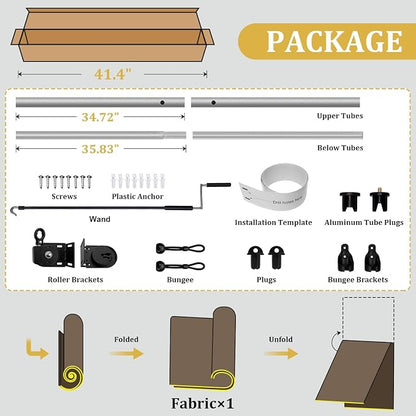 Shade&Beyond Outdoor Roller Shades - Image 2