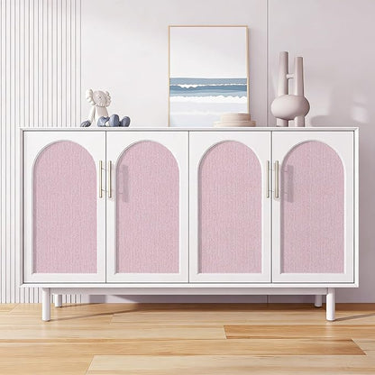Pink Peel and Stick Wallpaper Fabric Contact Paper 15.7inchx 196.8inch Vintage - Image 6