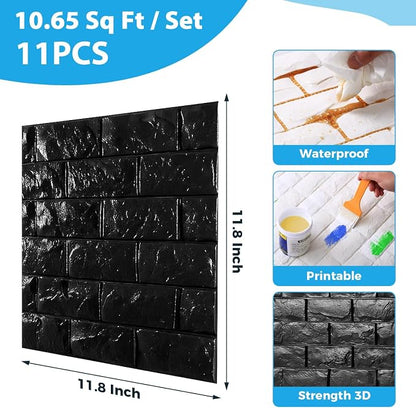 Circloophs 3D Wall Panels Stick and Peel - Image 2