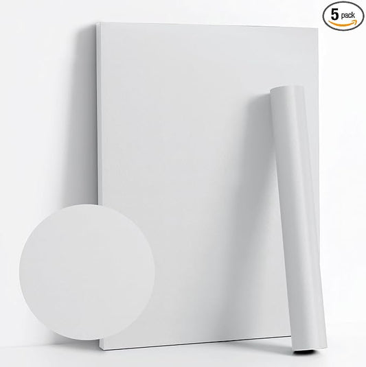 Dimoon 118''x17.7'' Grey Peel and Stick Wallpaper Contact Paper Modern Self by DIYYOURMOON