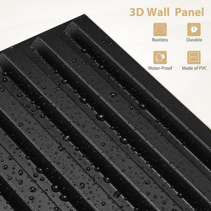 Heikki 30 Pack 3D Wall Panel for Interior Wall Décor, PVC Flower Textured Wall - Image 2