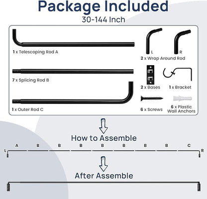 ENJOYBASICS Blackout Curtain rod - Image 8