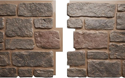 EverStone Cobblestone Faux Stone Panel, Breckenridge Color - Image 8