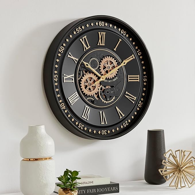 CLXEAST 24 Inch Wall Clock by CLXEAST